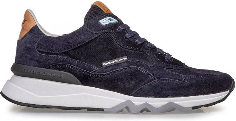 Floris van Bommel De Zager 02.18 Sneakers blauw