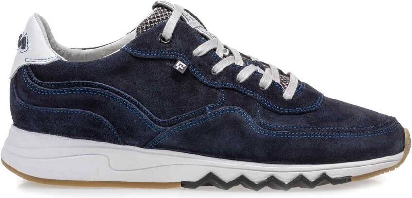 Floris van Bommel Sneakers blauw Suede 309392