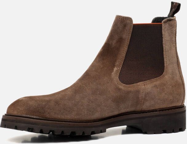 Floris van Bommel Sturdi Chelsea boots bruin Suede