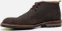 Floris van Bommel Veterboots grijs Suede 398240 - Thumbnail 1