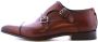 Floris van bommel 30015 Gilli 04.00 Dark Cognac G+Wijdte Gespschoenen - Thumbnail 1