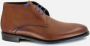 Floris van bommel SFM 50033 23 01 Cognac Calf H Wijdte Veter boots - Thumbnail 1