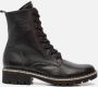 Gabor 92.736.57 Zwarte dames veterboot wijdte G - Thumbnail 2