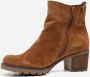 Gabor 800.1 Enkellaarsjes Enkelboots met rits Dames Cognac - Thumbnail 1