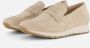 Gabor Beige Suède Loafers Stijlvolle Comfortabele Schoenen Beige Dames - Thumbnail 3