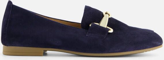 Gabor Zwarte Loafers met Gouden Detail Blue Dames - Foto 2