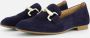 Gabor Zwarte Loafers met Gouden Detail Blue Dames - Thumbnail 2