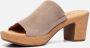 Gabor Elegante Hoge Hak Sandalen Beige Dames - Thumbnail 2