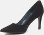 Gabor Zwarte Velours Klassieke Trotteur Schoenen Black Dames - Thumbnail 6