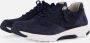 Gabor Rollingsoft Sneakers blauw Nubuck Dames - Thumbnail 1