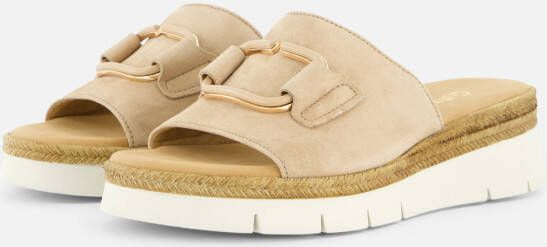 Gabor Sandalen beige Suede