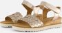 Gabor Iridescent Leather Sandals Gray Dames - Thumbnail 10