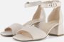 Gabor LizardCheope Sandalen met Hak White Dames - Thumbnail 8