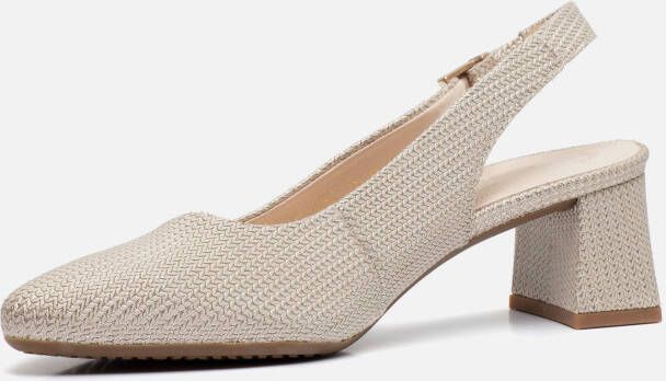 Gabor Slingback Pumps beige Synthetisch