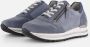 Gabor Sneakers blauw Suede Dames - Thumbnail 2