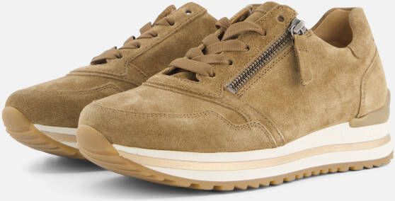 Gabor Sneakers bruin Suede