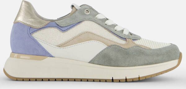 Gabor Lage Sneakers in Beige Multicolor Dames