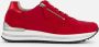 GABOR Lage Sneakers Dames 528 Maat: 35 5 Materiaal: Nubuck Kleur: Rood - Thumbnail 1