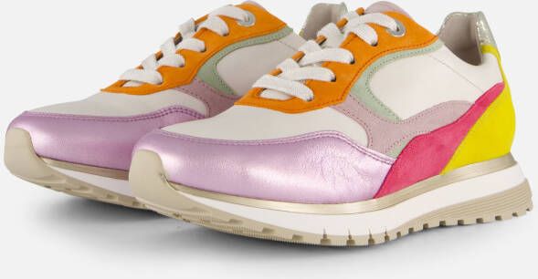 Gabor Kleurrijke Lage Sneakers Stijlvol Ontwerp Multicolor Dames