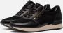 Gabor Zwarte Leren Sneakers Black Dames - Thumbnail 7