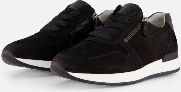 Gabor Sneakers zwart Suede