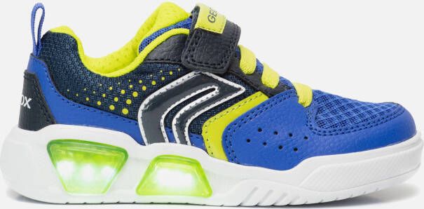 GEOX J Inek Boy jongens sneaker Blauw multi