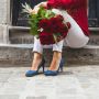 Giulia Pumps Blauw Imitatieleer 140306 Dames Kunstleer - Thumbnail 8