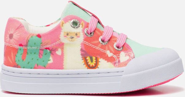 Go Bananas Sneakers roze Canvas 31223