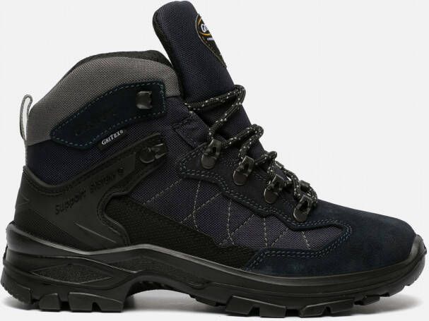 GriSport Scout Mid wandelschoenen blauw Leer