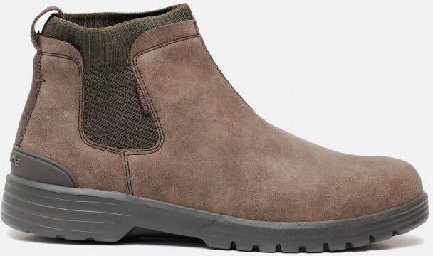 Hey Dude Klassieke Chelsea Boots met Scott Grip Brown Heren