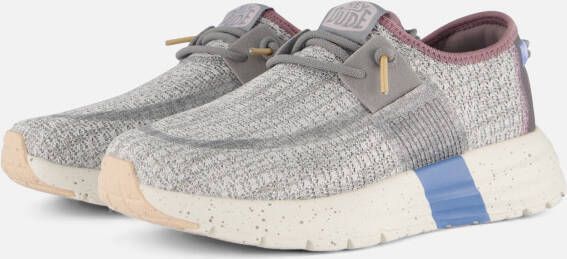 Hey Dude Zomer-geïnspireerde Mid-Cut Sneaker Gray Dames