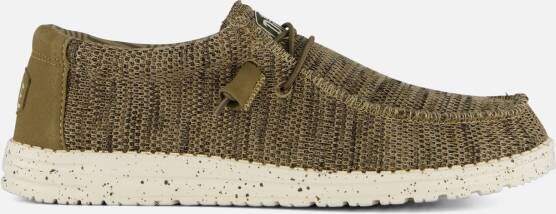 Hey Dude Klassieke Wally Sox Sneaker Brown Heren