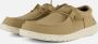 HEYDUDE Wally Sport Mesh Heren Instappers Tan White - Thumbnail 2