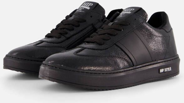 Hip Metallic Sneakers zwart Lakleer