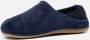 Hot Potatoes Pantoffels Blauw Textiel 272249 Dames - Thumbnail 2