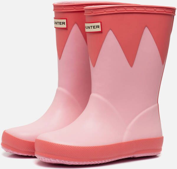 Hunter Classic Regenlaarzen roze Rubber