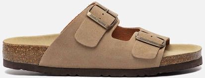 Hush Puppies Slippers taupe Suede Dames