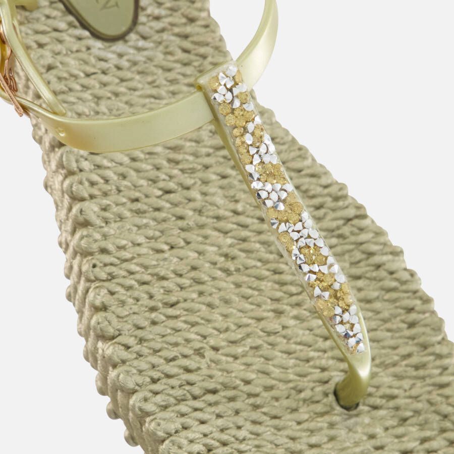 Ilse Jacobsen C ful03 Slippers goud Rubber