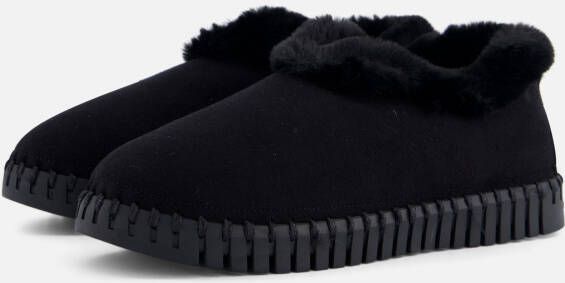 Ilse Jacobsen Pantoffels zwart Suede