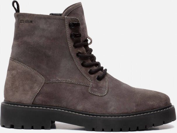 Invinci Veterboots grijs Suede