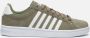 K-SWISS Court Tiebreak suede heren sneakers groen - Thumbnail 5