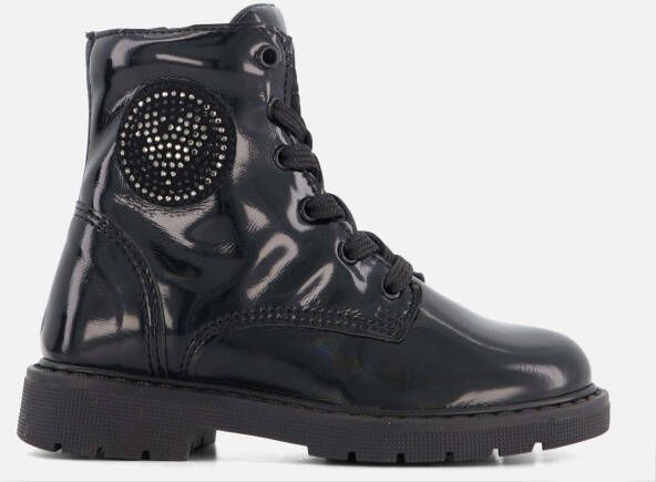 Kipling Babette 2B Veterboots zwart Leer