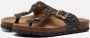 Kipling teenslipper zwart goud Meisjes Imitatieleer All over print 31 - Thumbnail 2