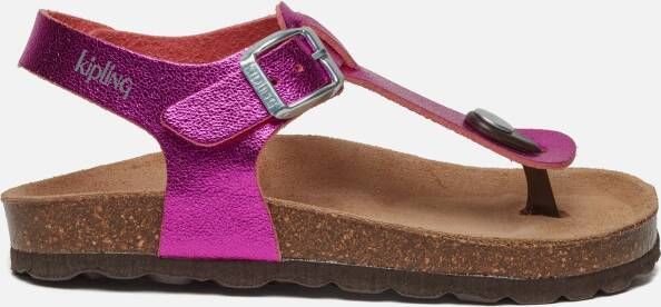 Kipling Monica 1 fuchsia 0120 Meisjes Slippers Fuchsia