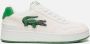 Lacoste Ace Clip Sneakers Wit Leer Heren - Thumbnail 1