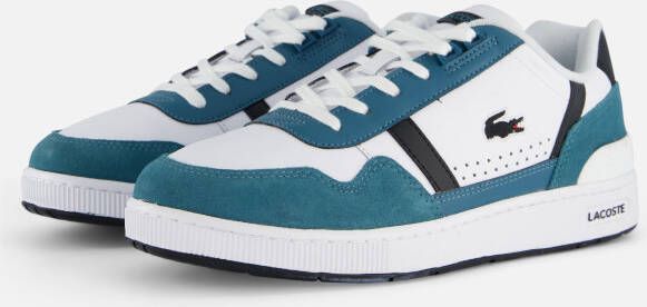 Lacoste T-Clip Sneakers wit Leer