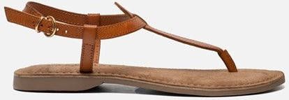 Lazamani Sandalen cognac