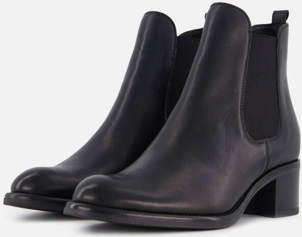 Linea Zeta Chelsea boots zwart Leer