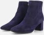 Linea zeta Enkellaarsjes blauw Suede - Thumbnail 8