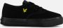 Lyle & Scott Wick Sneakers zwart Canvas - Thumbnail 1